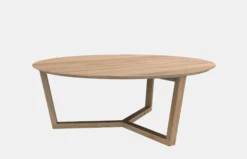 Tripod Coffee Table – Oak – Ø96