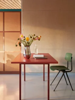 Two-Colour Rectangular Table