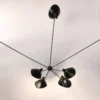 Wall Lamp with Seven Fixed Arms
