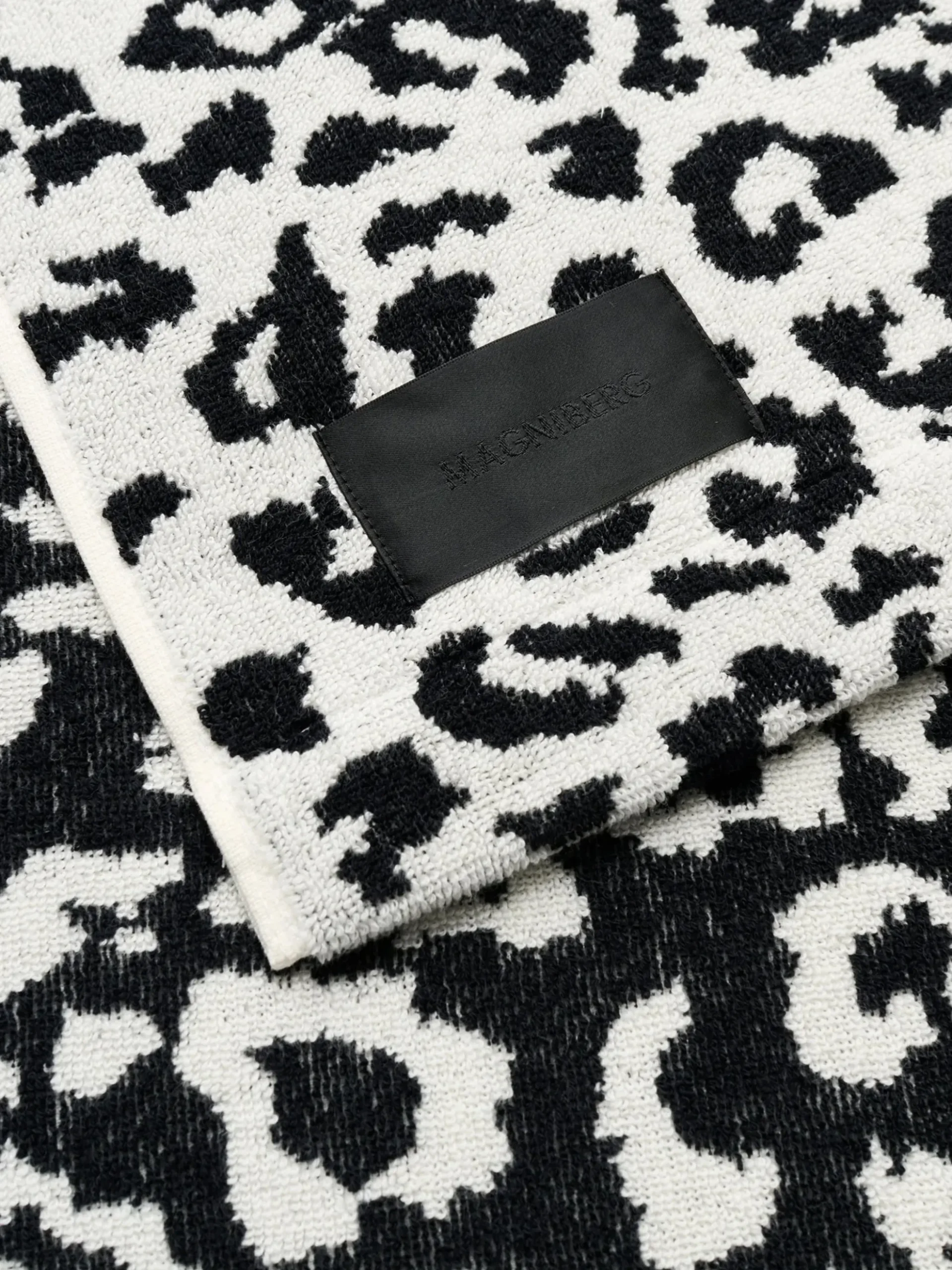 Wild Hand Towel 80x50 - Coconut White Leopard