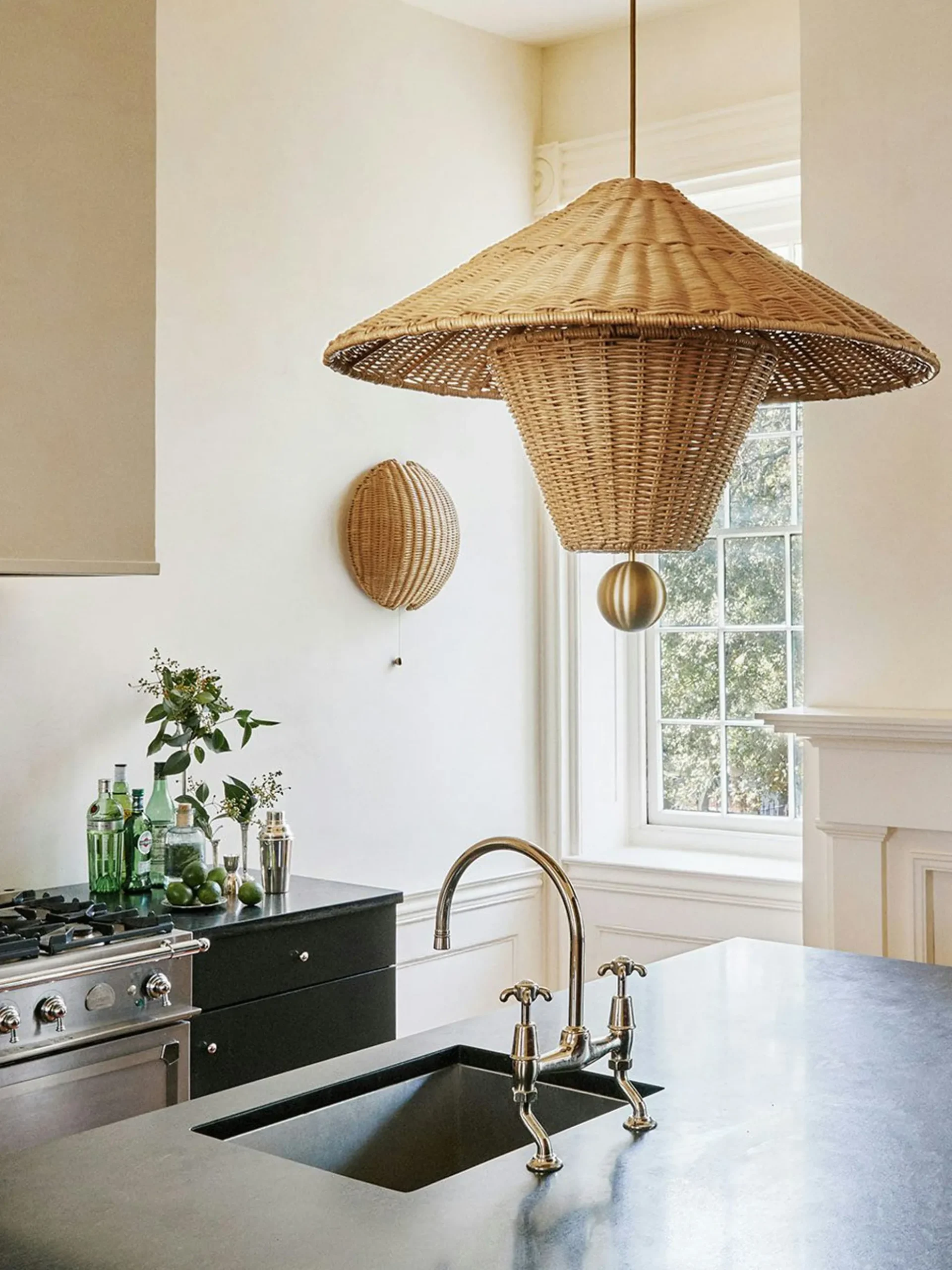 Woven Dome Sconce
