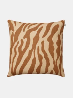 Zebra Cushion Cover - Taupe - 50x50 cm